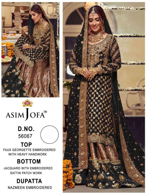 Asim Jofa 56067 Colours Georgette Designer Exclusive Salwar Suit